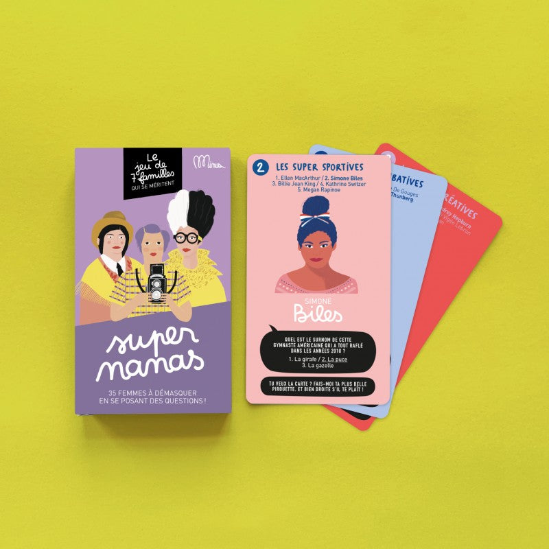 Collection Jeux de 7 familles avec quizz - Minus Editions