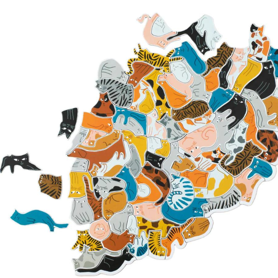 Casse-tête ''299 Cats (and a dog)'' Puzzle - Laurence King