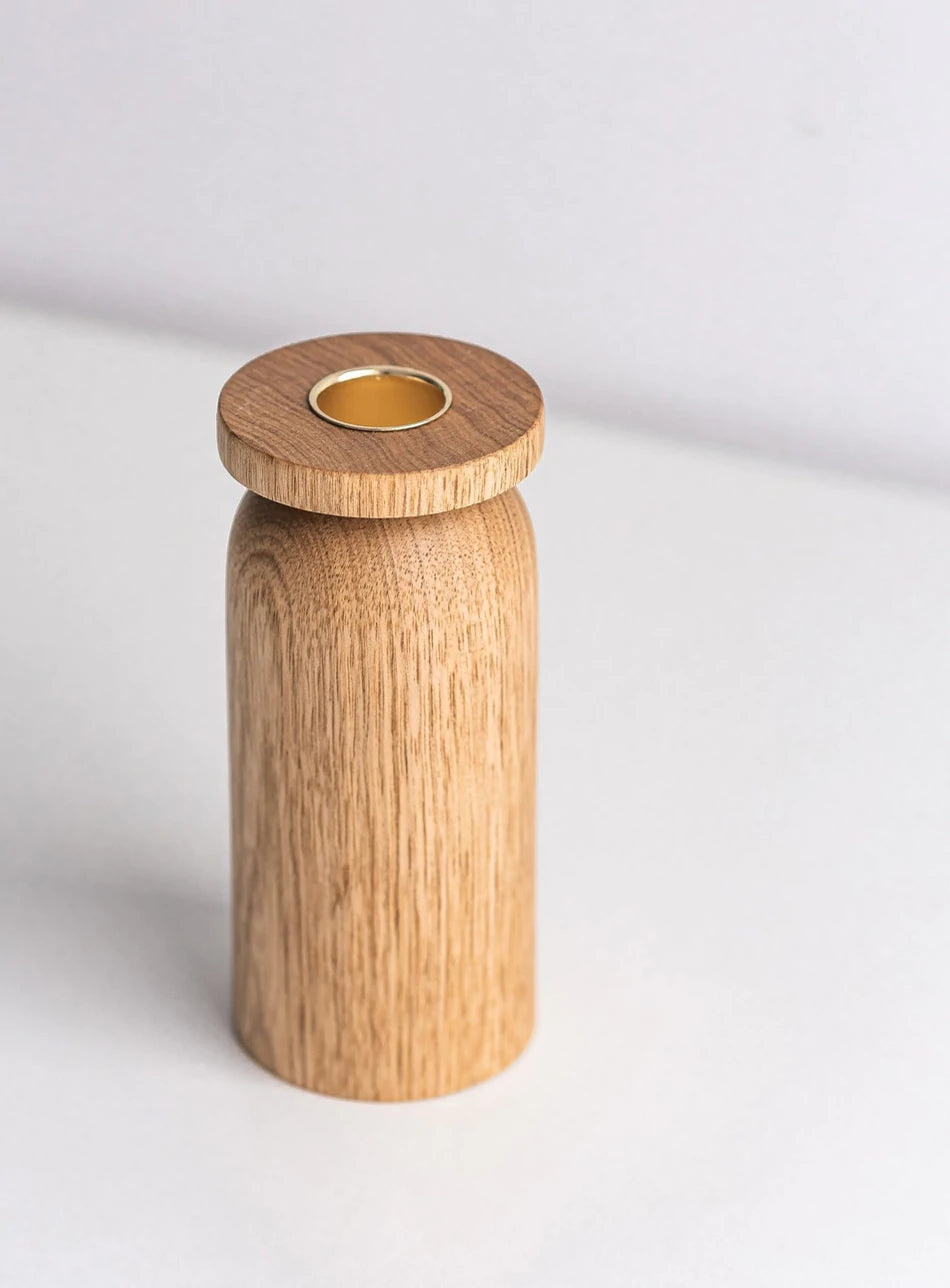 Collection Bougeoirs en bois - Le Tenon et la Mortaise
