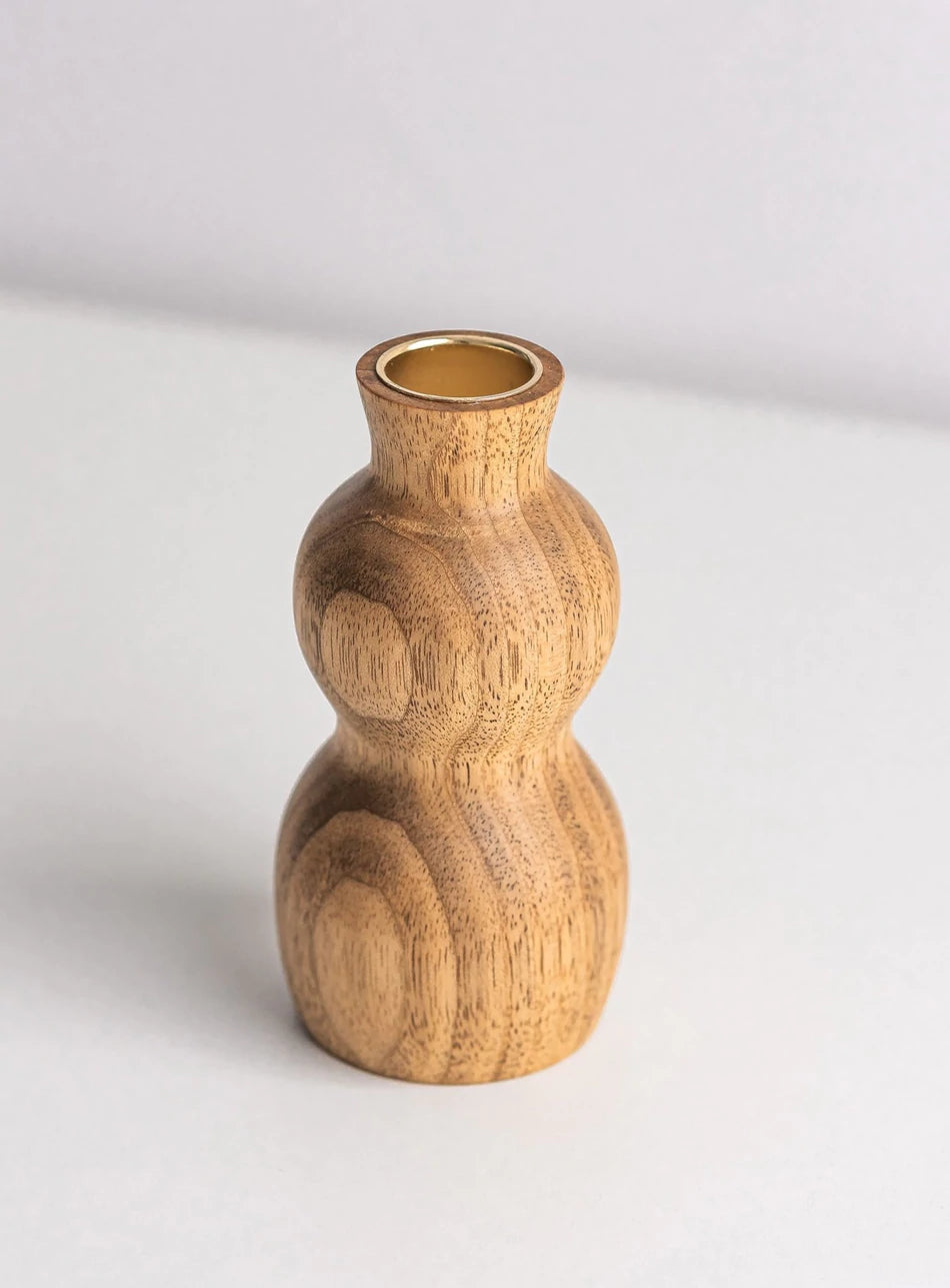 Collection Bougeoirs en bois - Le Tenon et la Mortaise