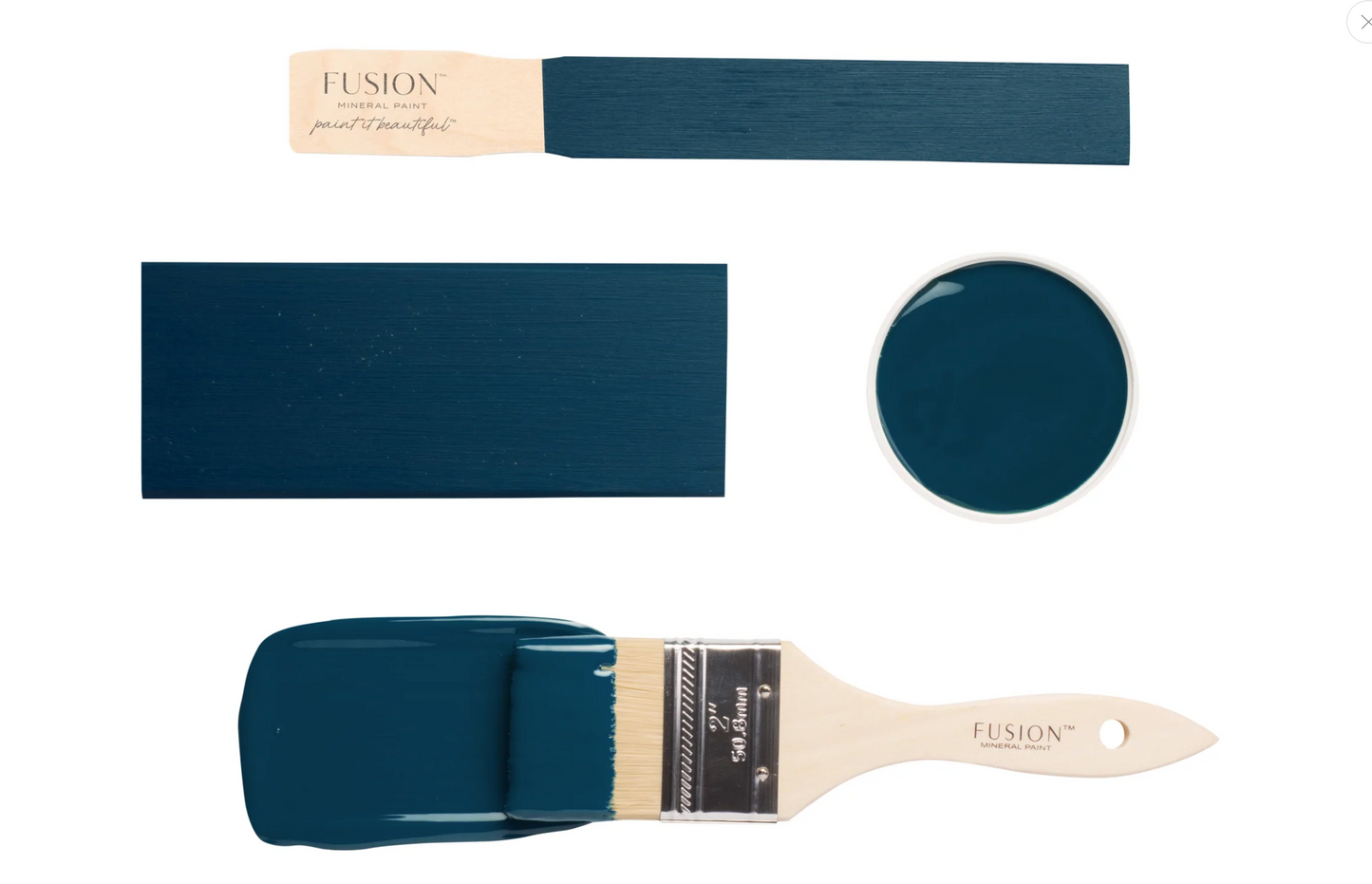 peinture minerale fusion bleu