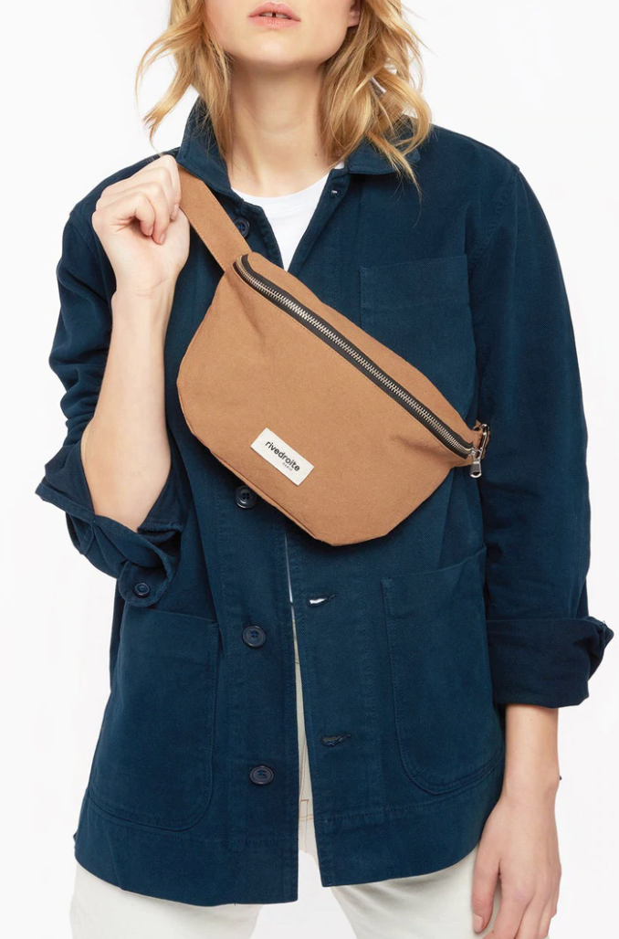 sac banane custine couleur caramel Rivedroite Paris