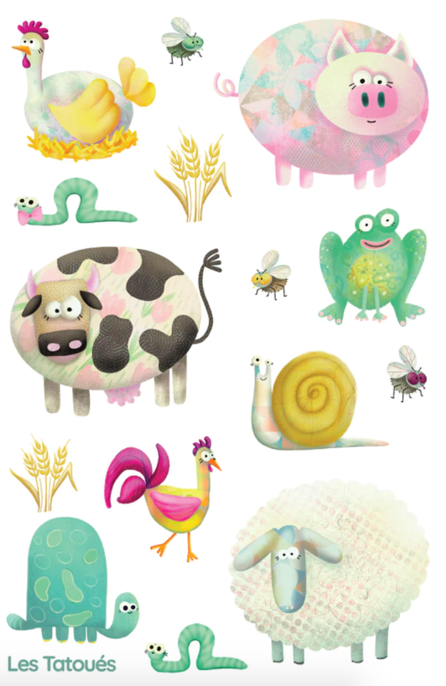 Tatouages temporaires - Les Tatoués - Temporary Tattoos