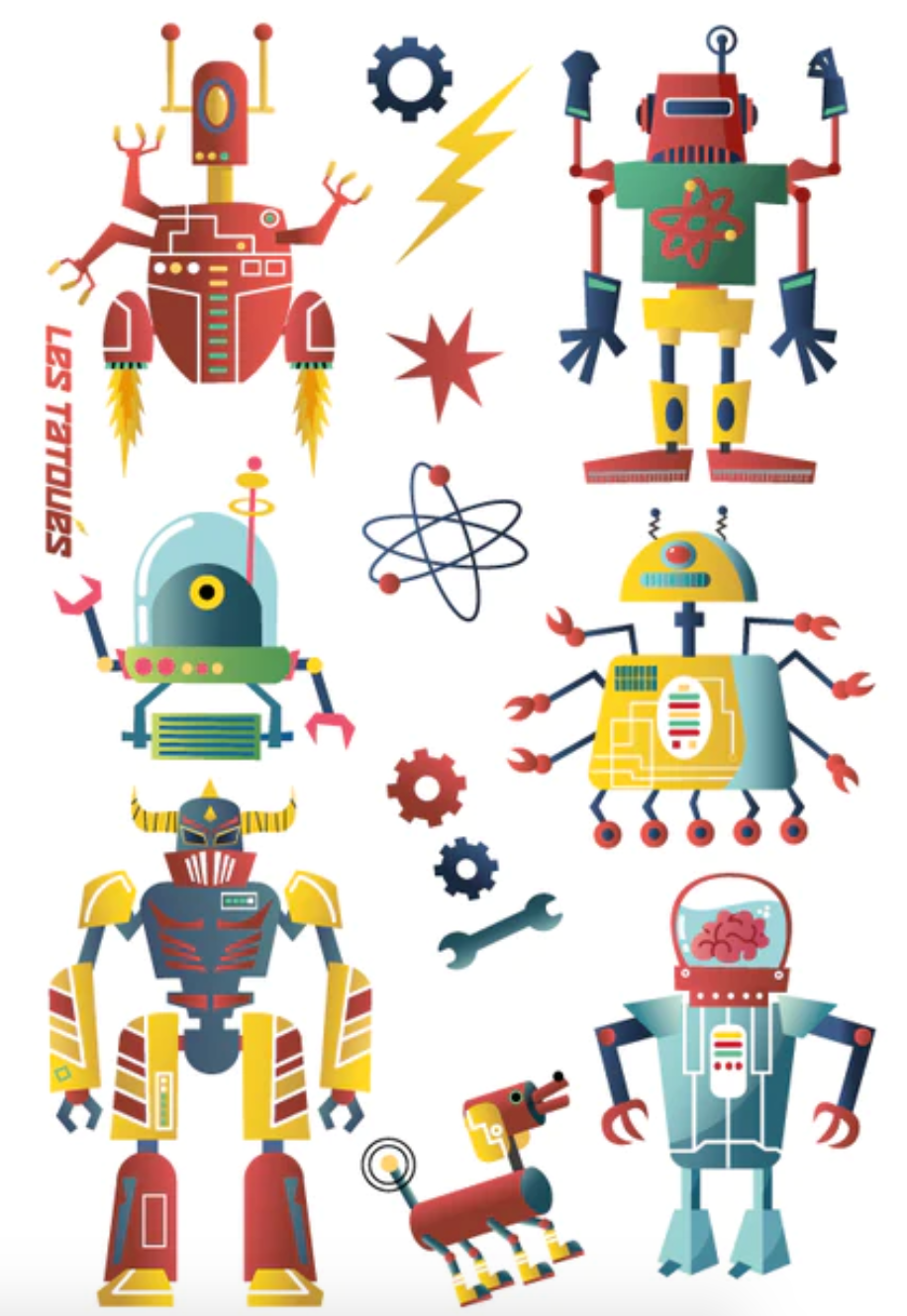Tatouages temporaires - Les Tatoués - Temporary Tattoos