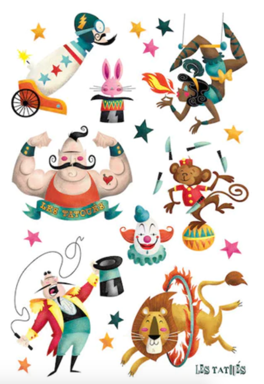 Tatouages temporaires - Les Tatoués - Temporary Tattoos