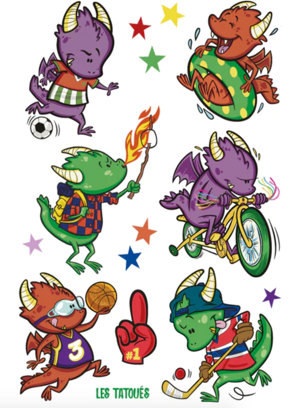 Tatouages temporaires - Les Tatoués - Temporary Tattoos