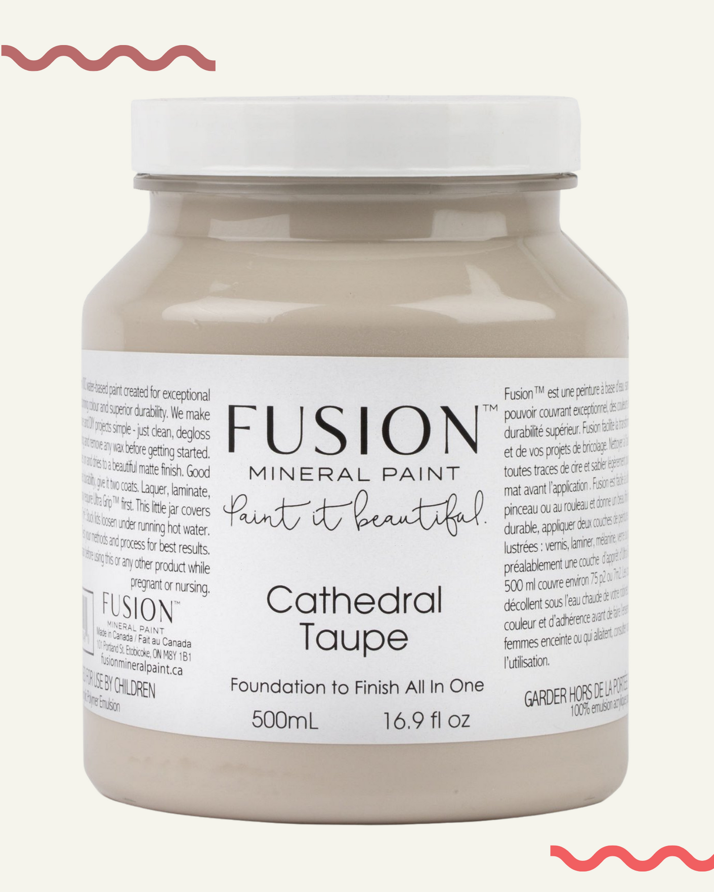 peinture minerale fusion cathedral taupe