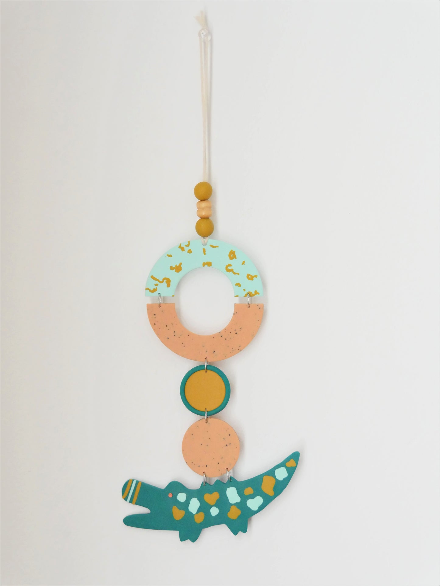 Décoration murale - 2 coloris -Crocodile Agile