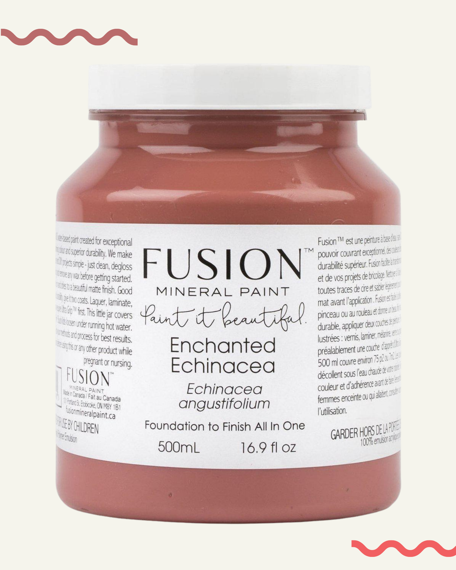 peinture minerale fusion enchanted echinacea