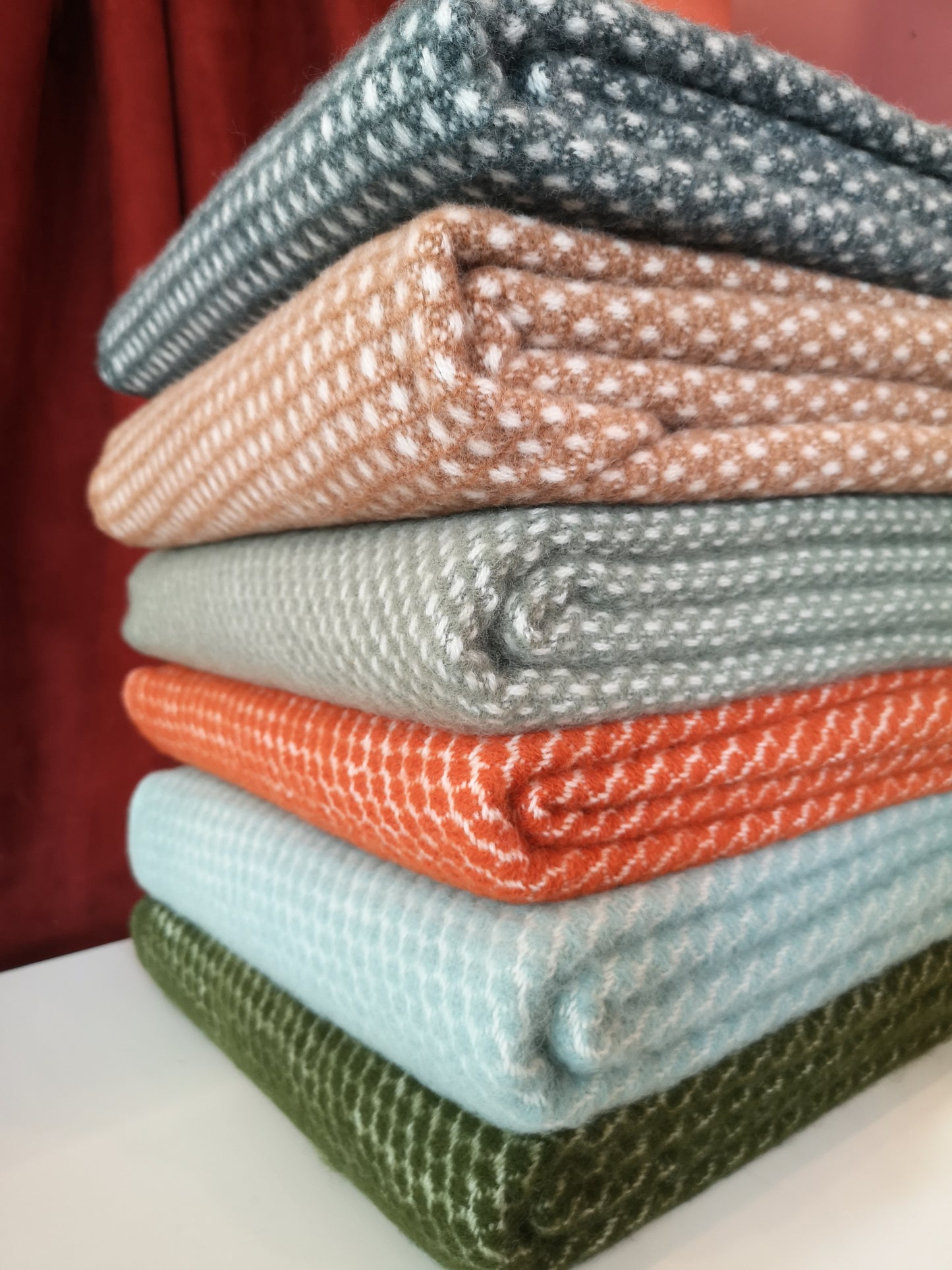 Couverture en laine brossée - Klippan