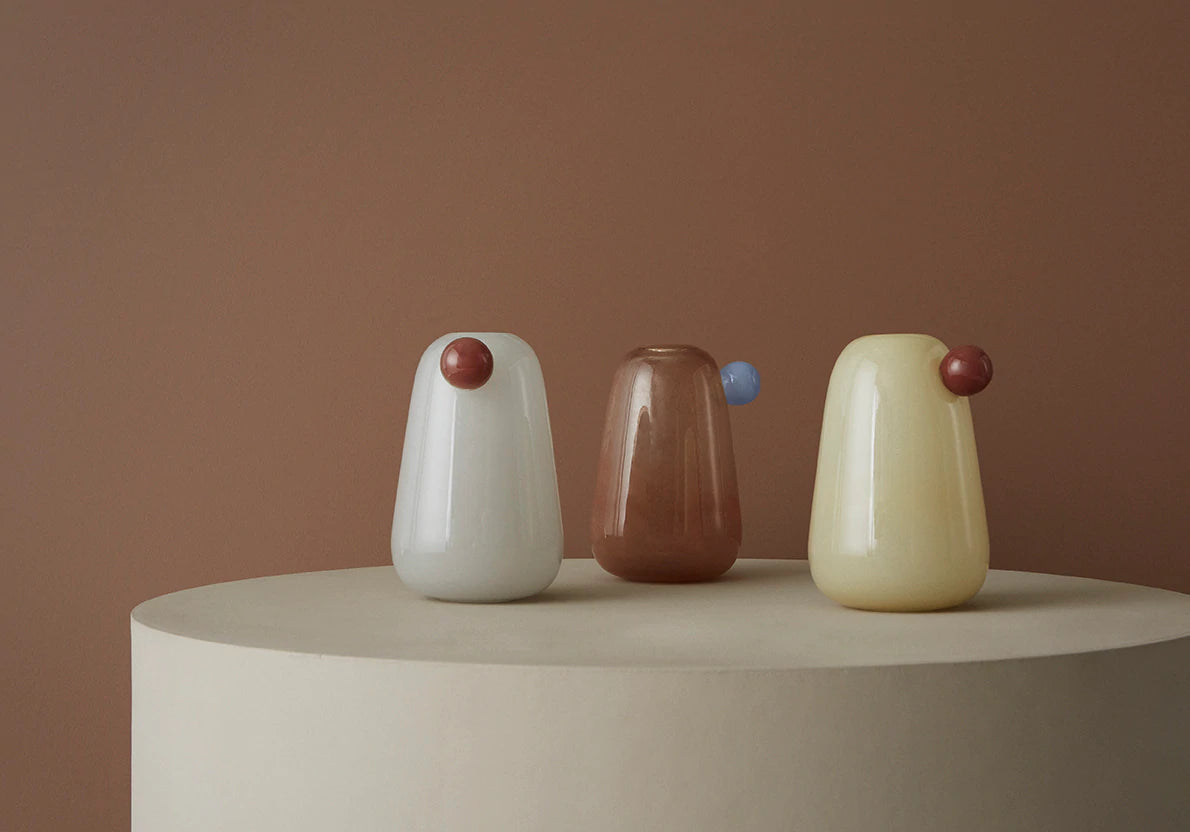 Inka Vanilla Vase Small-Oyory