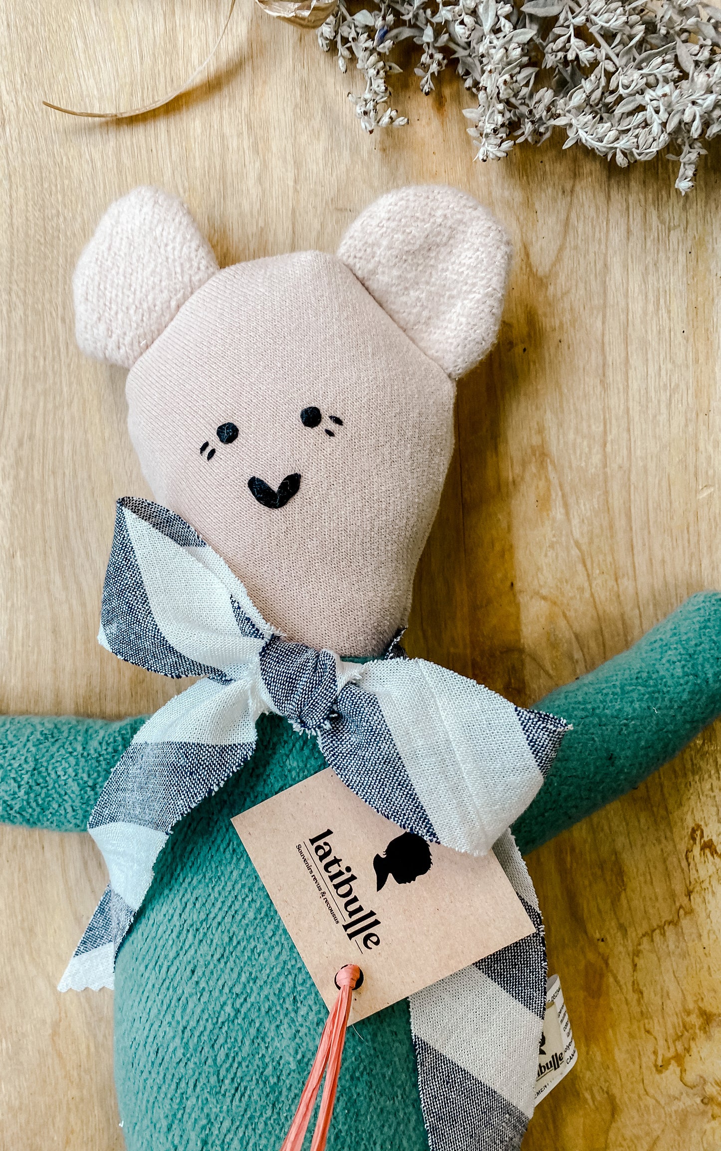 Peluches bourrées de laine Grand Modèle - Latibulle
