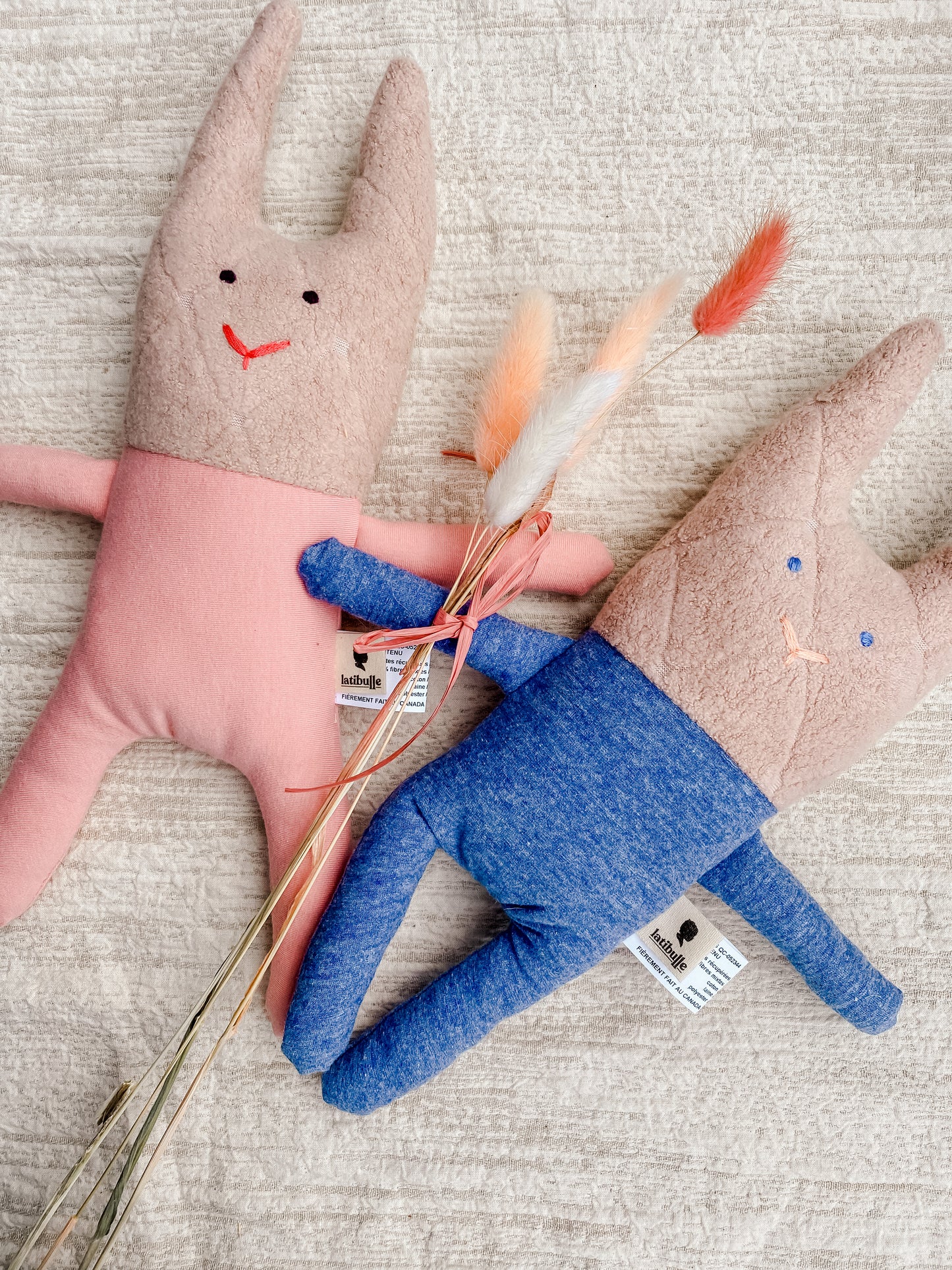 Peluches bourrées de laine petit modèle - Latibulle