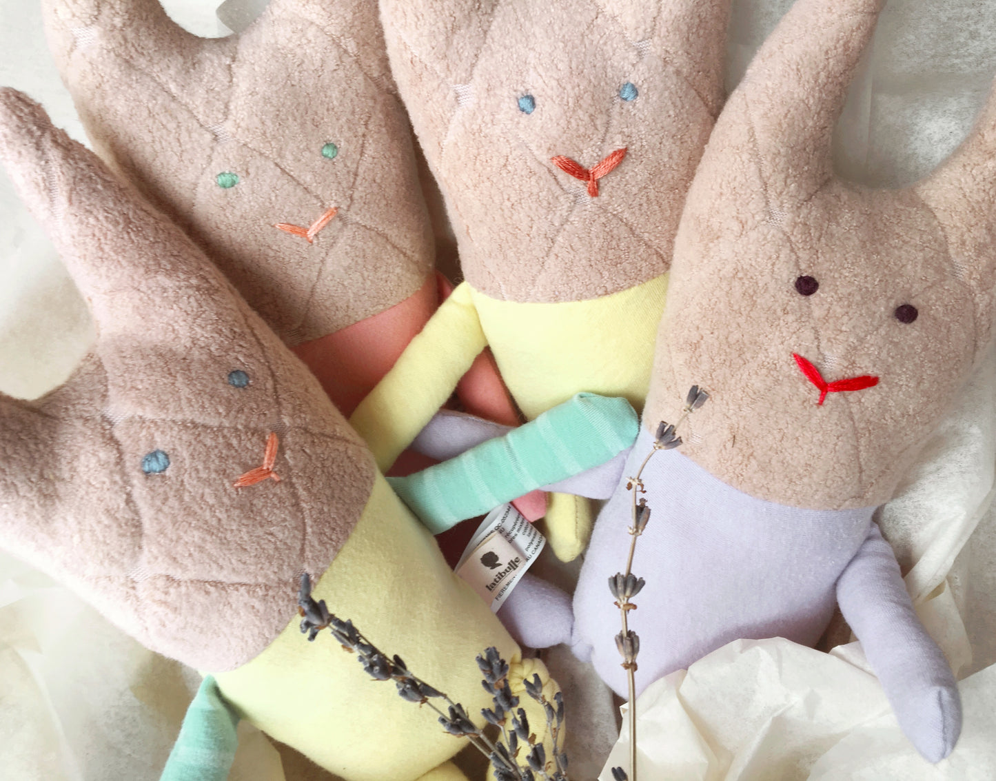 Peluches bourrées de laine petit modèle - Latibulle
