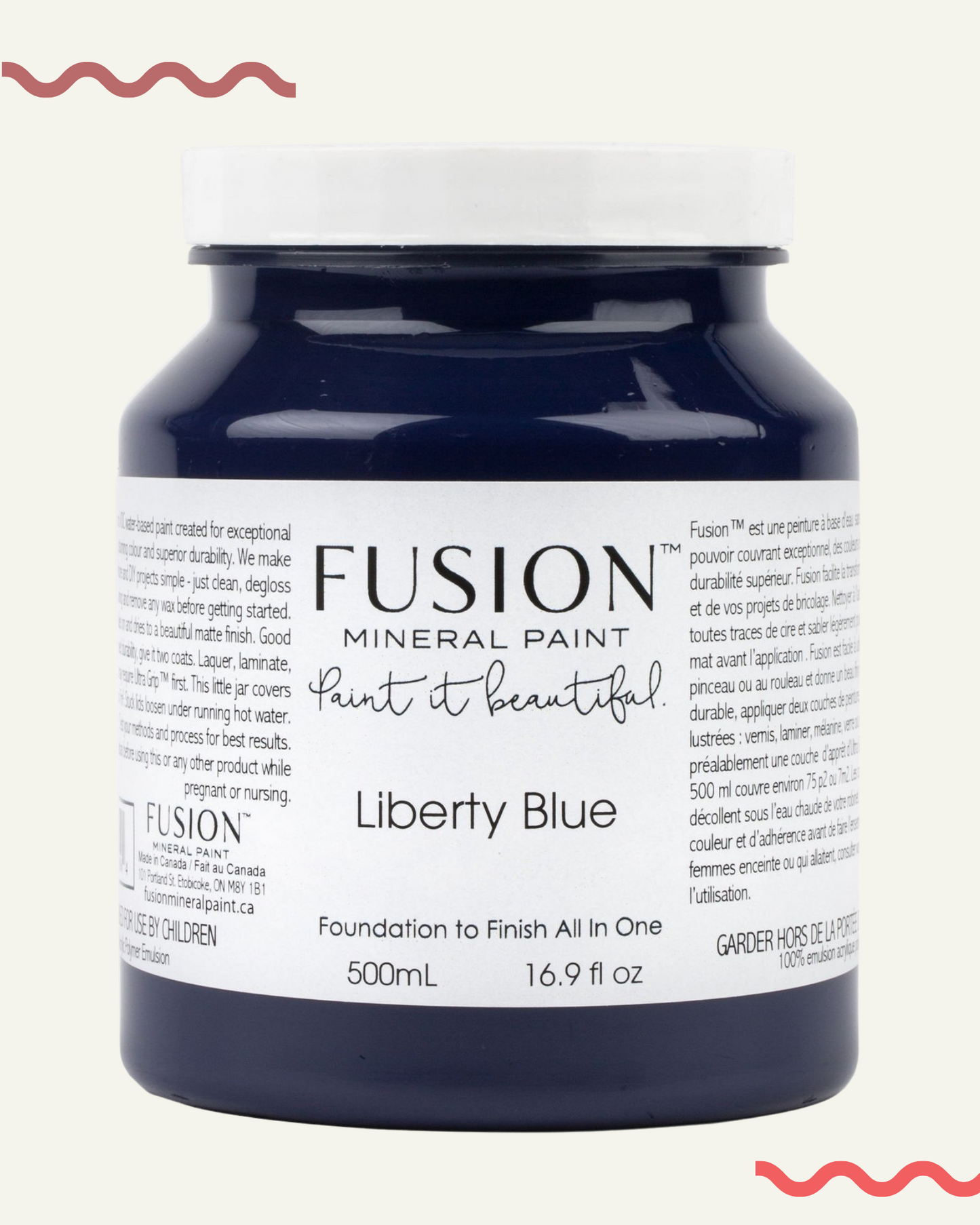 peinture minerale fusion liberty blue