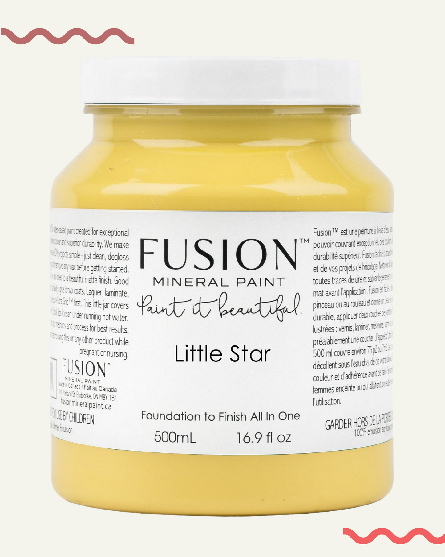peinture minerale fusion little star