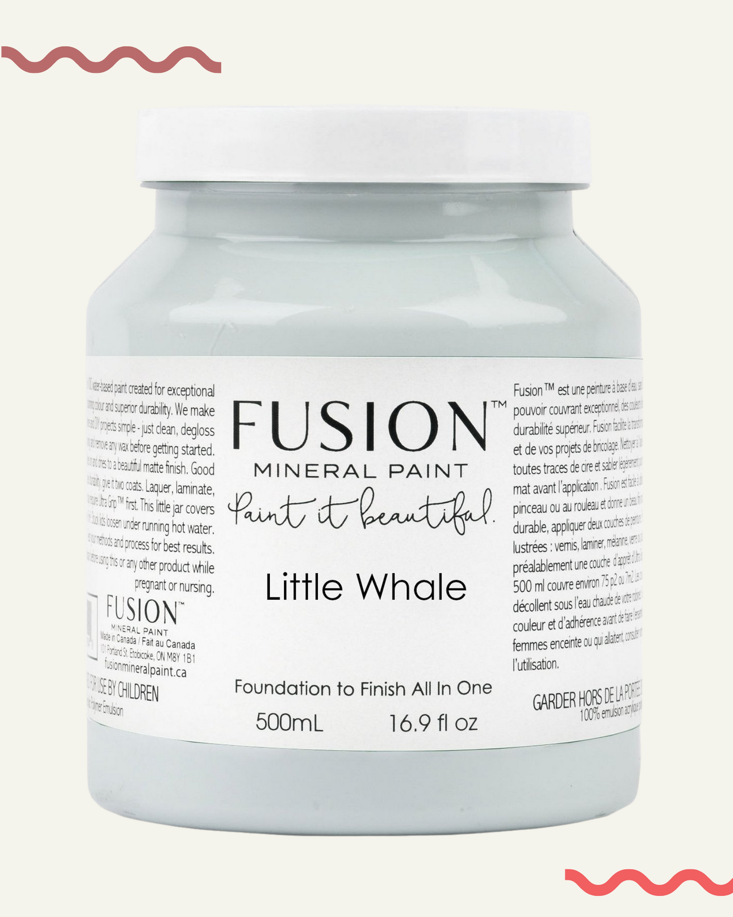 peinture minerale fusion little whale