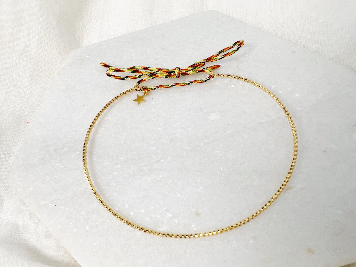 Bracelet Marcelle à nouer - Marie de la Louise MDL