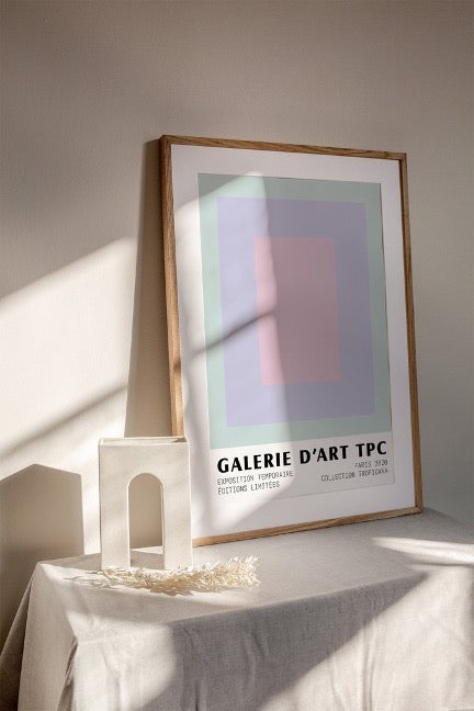 Illustration TPC Color Block 80's - The Printable Concept