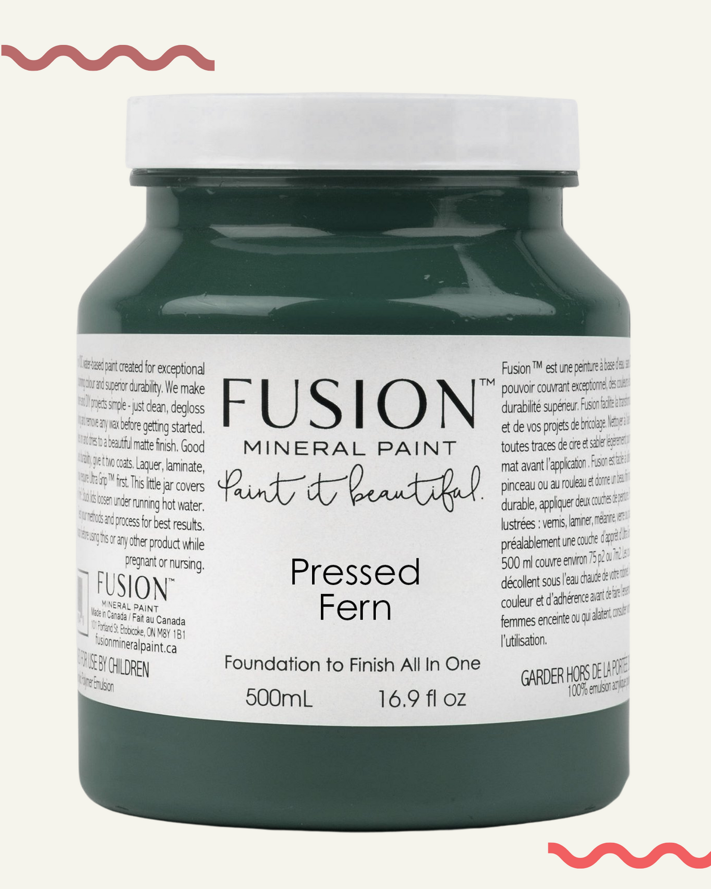 peinture minerale fusion pressed fern