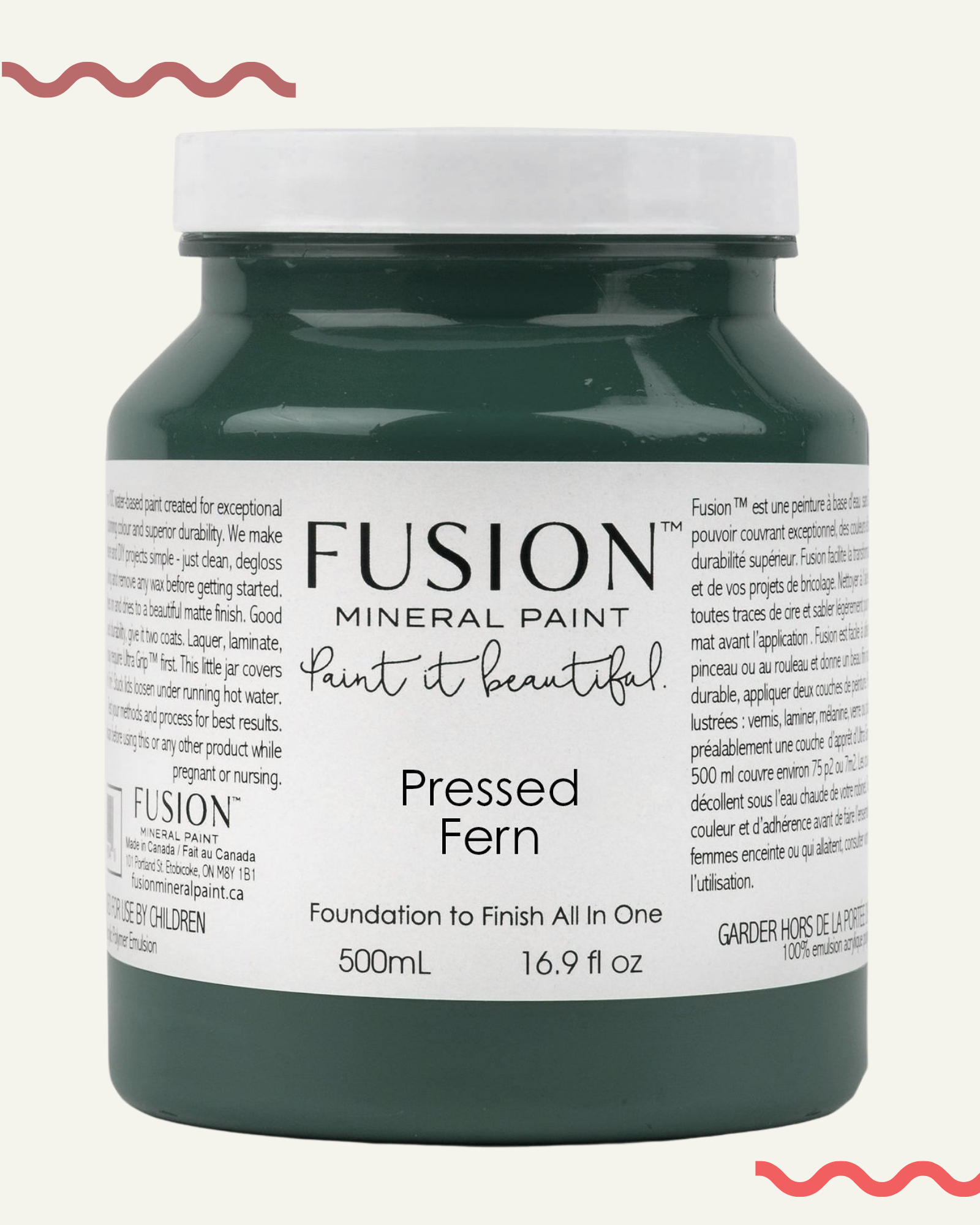 peinture minerale fusion pressed fern