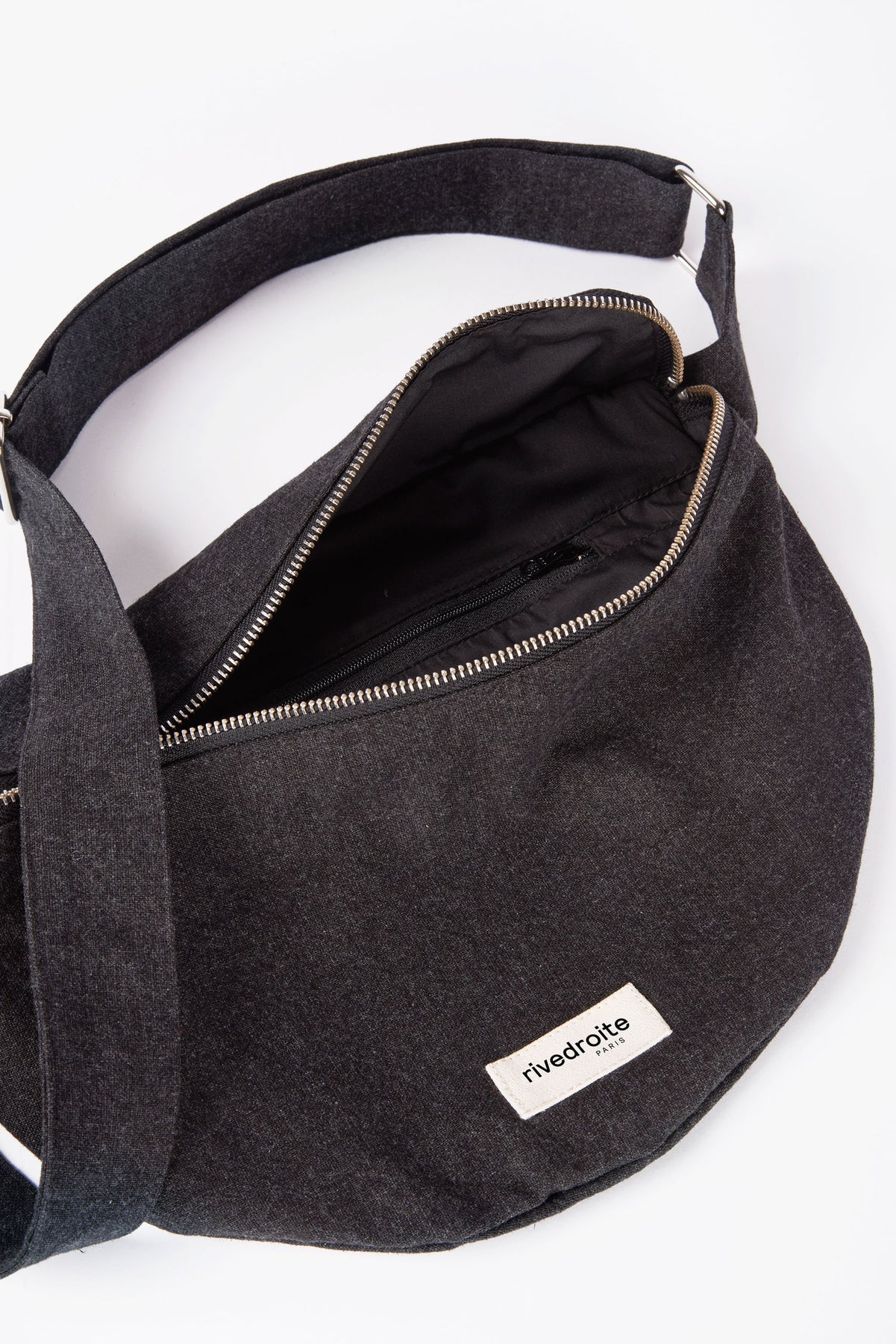 Sac babane custine XL noir sur fond blanc