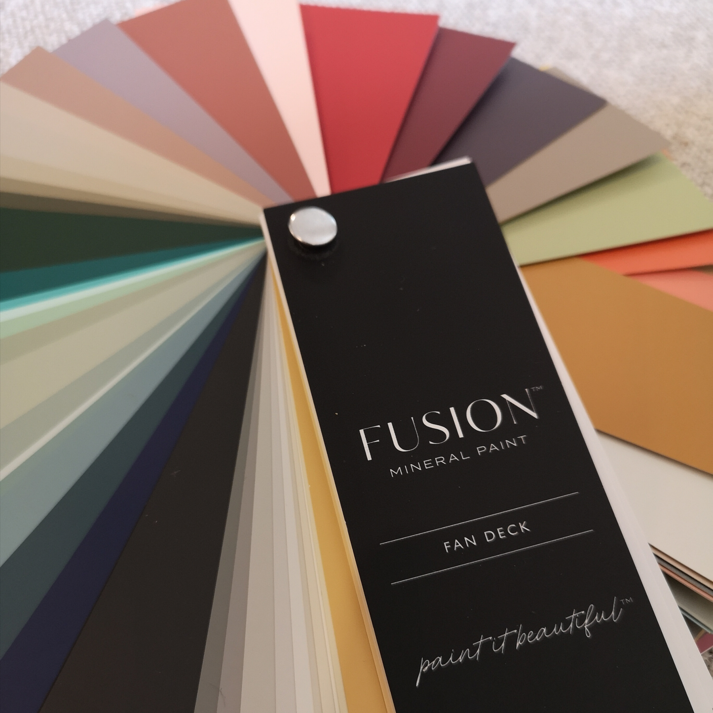 palette de couleur peinture minerale fusion
