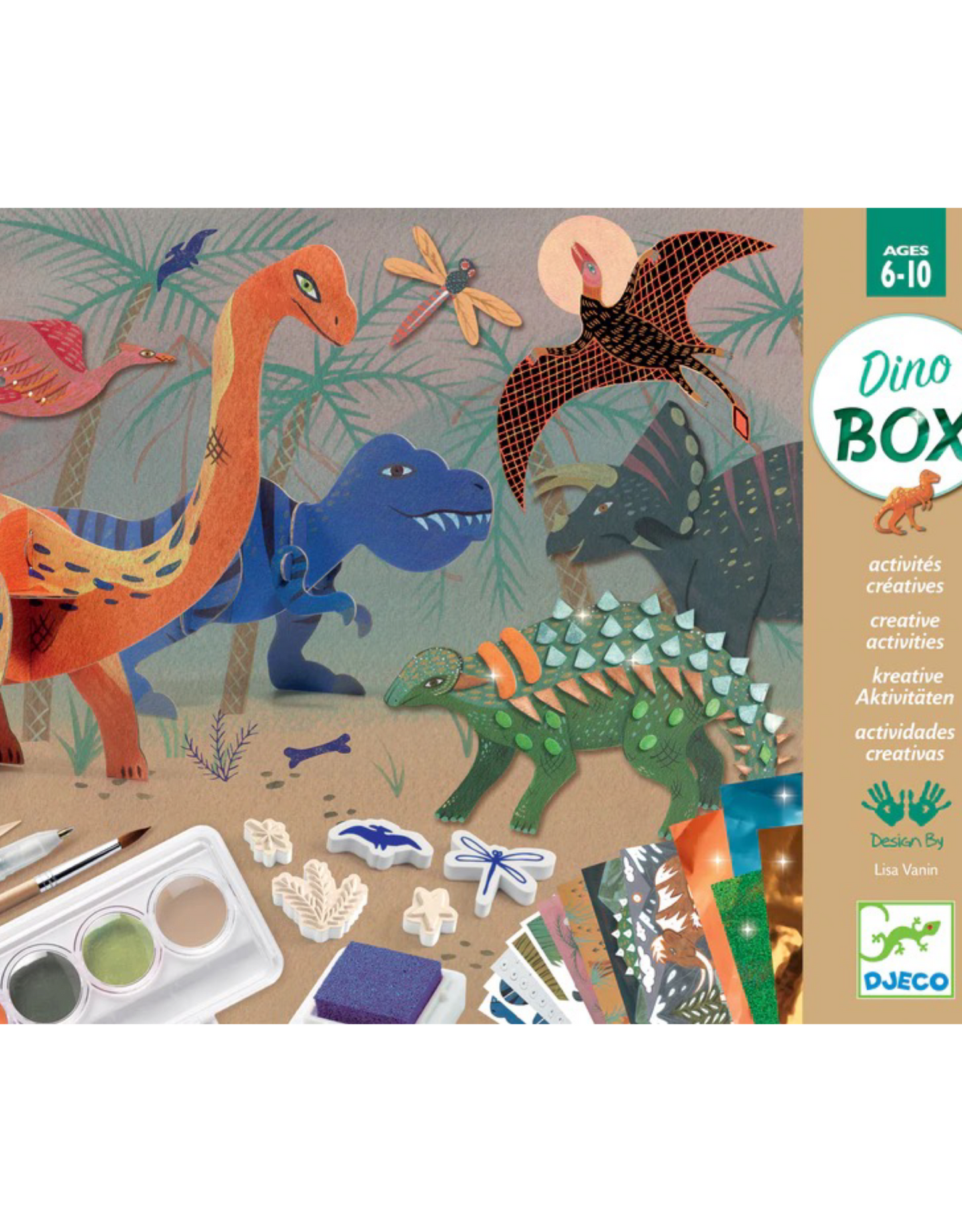 Coffret Multi-Activités Dinosaures - Djeco