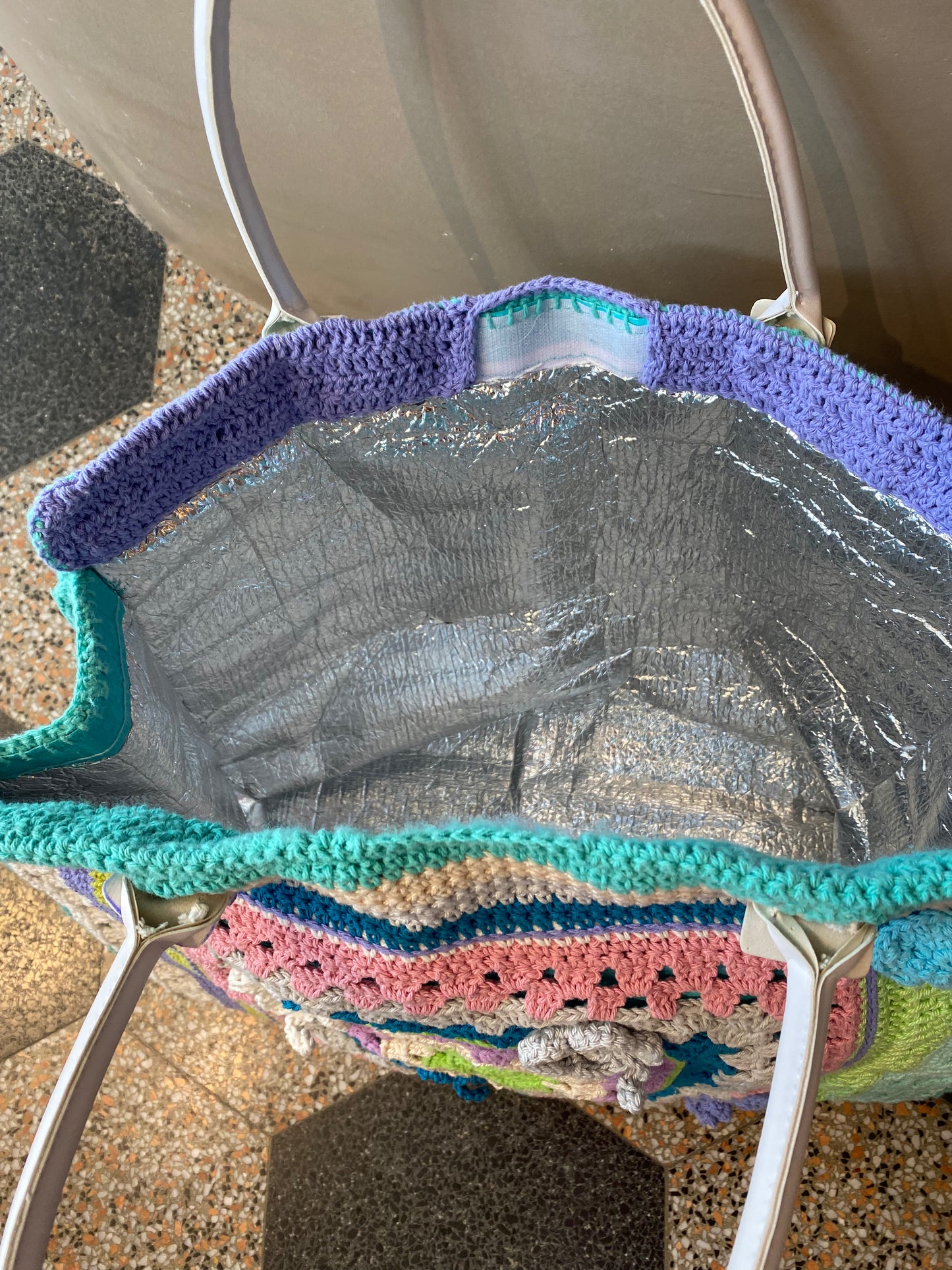 Sac Granny Square Pastel - Kalili