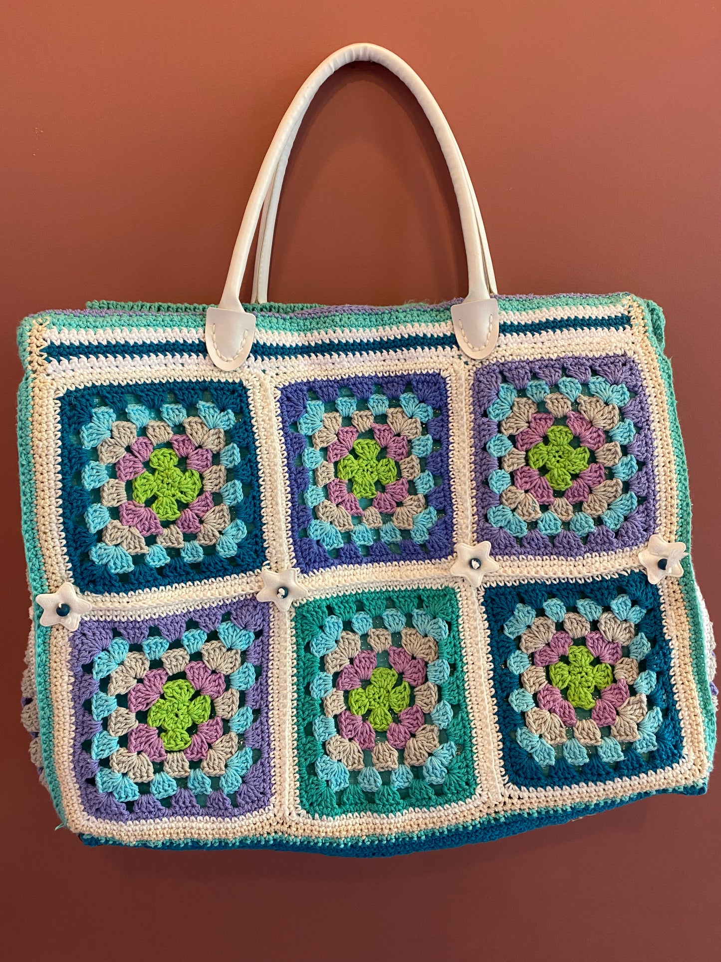 Sac Granny Square Pastel - Kalili