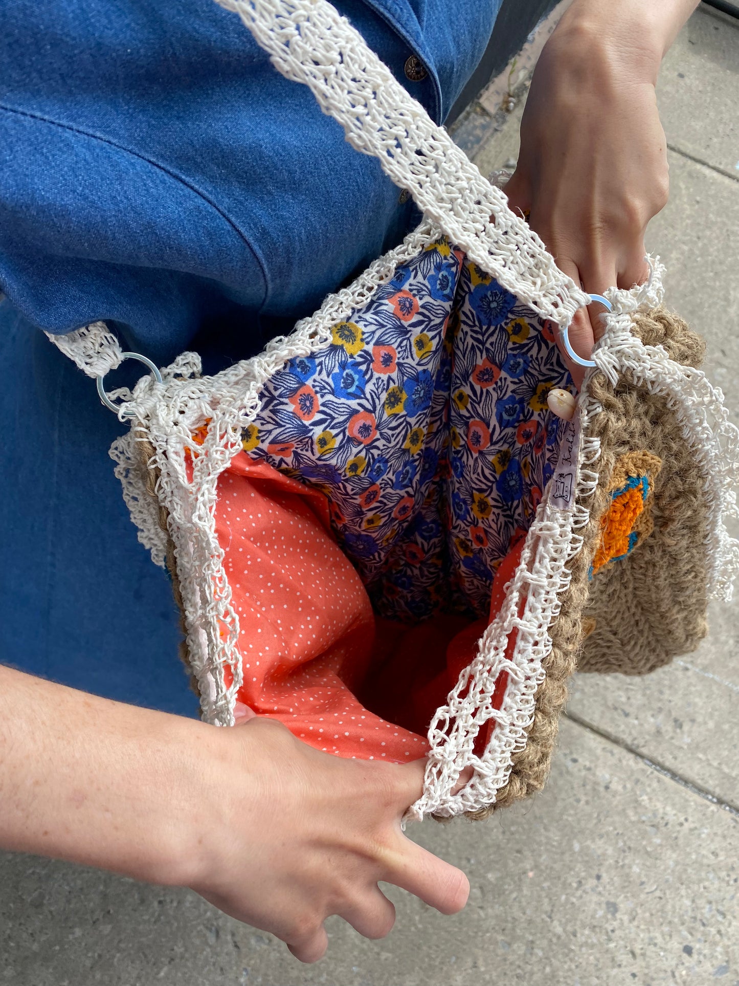 Sac Granny Square 1970 - Kalili