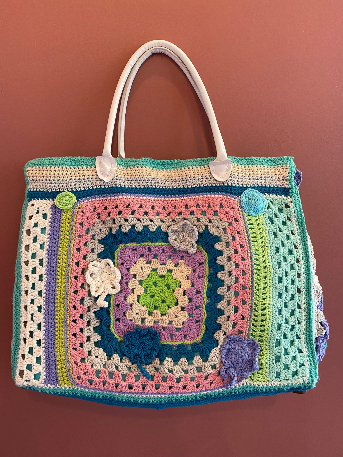Sac Granny Square Pastel - Kalili