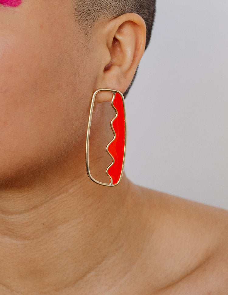 Boucles Kelly’s ZigZags- 3 choix de couleurs - Studio Sophia Sophia