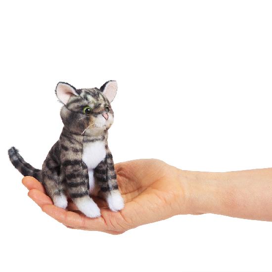 Marionnette mini chat tabby - Folkmanis