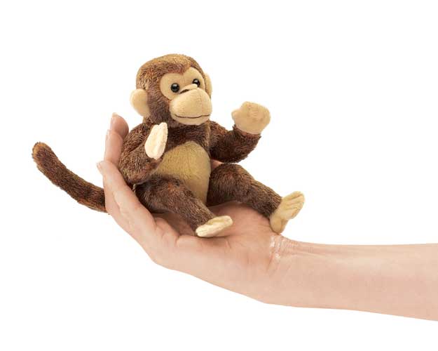 Marionnette mini Monkey (Singe) - Folkmanis