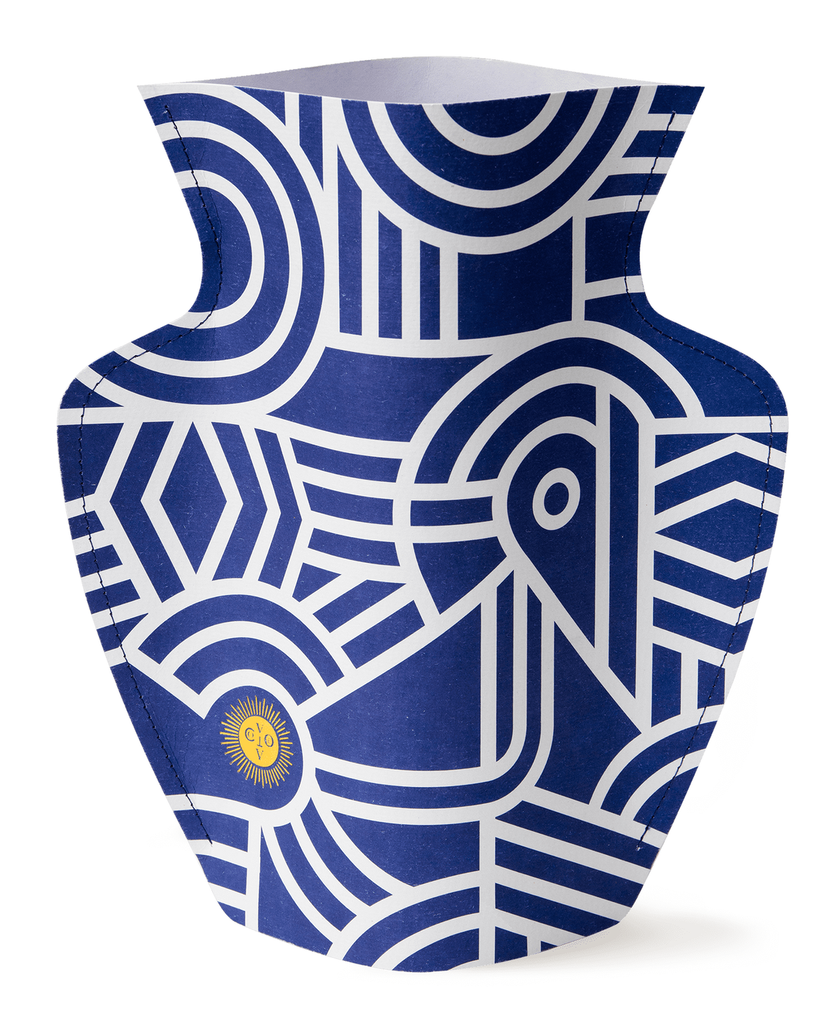 Vase en papier pour fleurs fraîches et séchés Greco- Octaevo