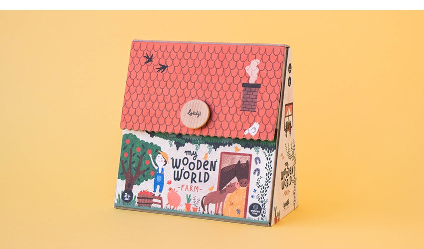 Ferme My wooden World Farm - Londji