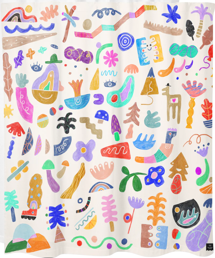 Collection Rideaux de douche - Shower curtain - Costume de Bain