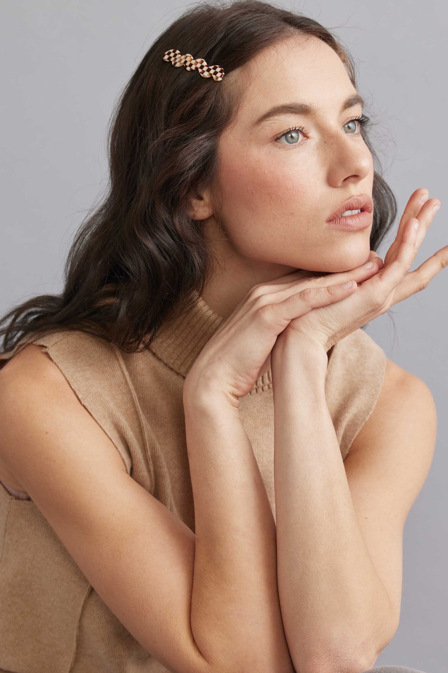 Ensemble de barrettes Eco Cloud wave - Tiepology