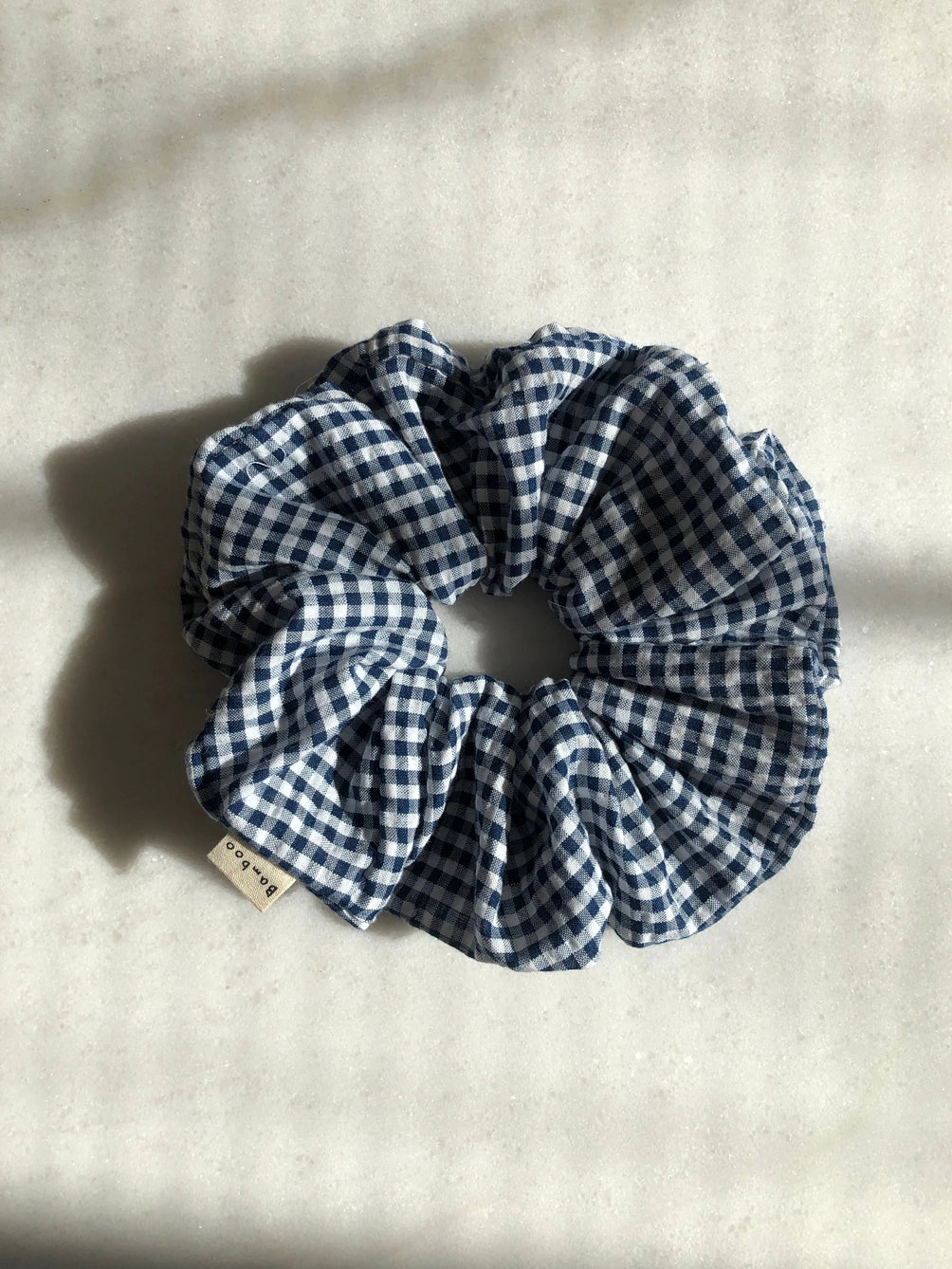Chouchou JUMBO vichy - Gingham jumbo scrunchie - Billy Bamboo