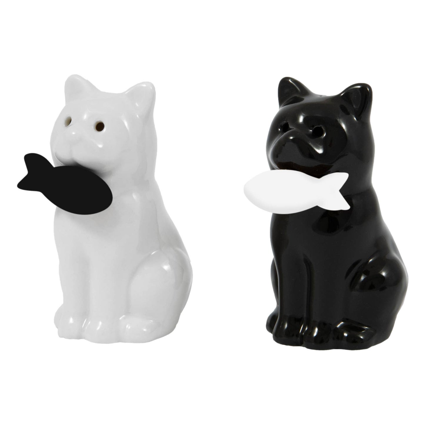 Ensemble de salières et poivrières chats - Fisura