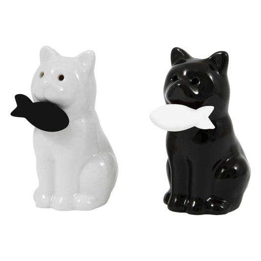 Ensemble de salières et poivrières chats - Fisura
