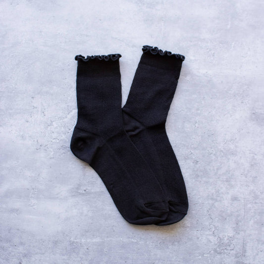 Chaussette froufrou ''Ruffle'' Socks - Tiepology