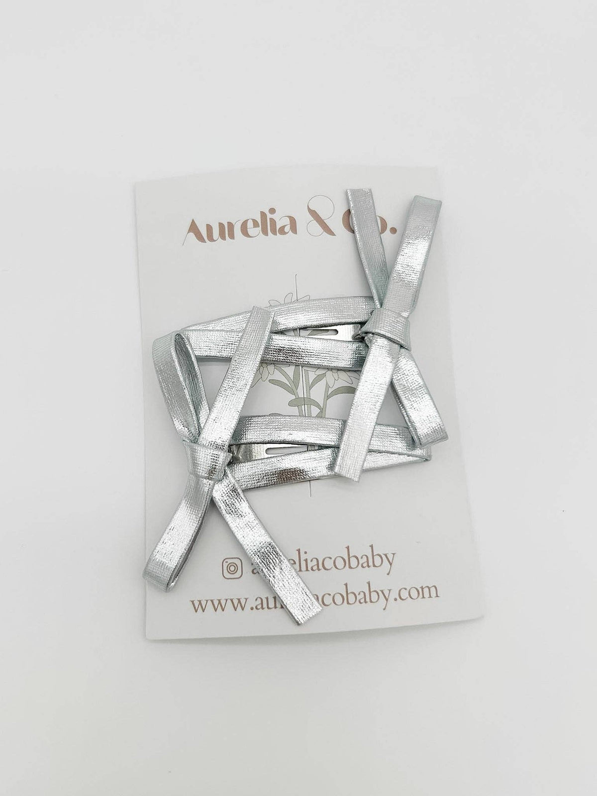 Barrettes Enfant Argent - Aurelia & Co. Baby