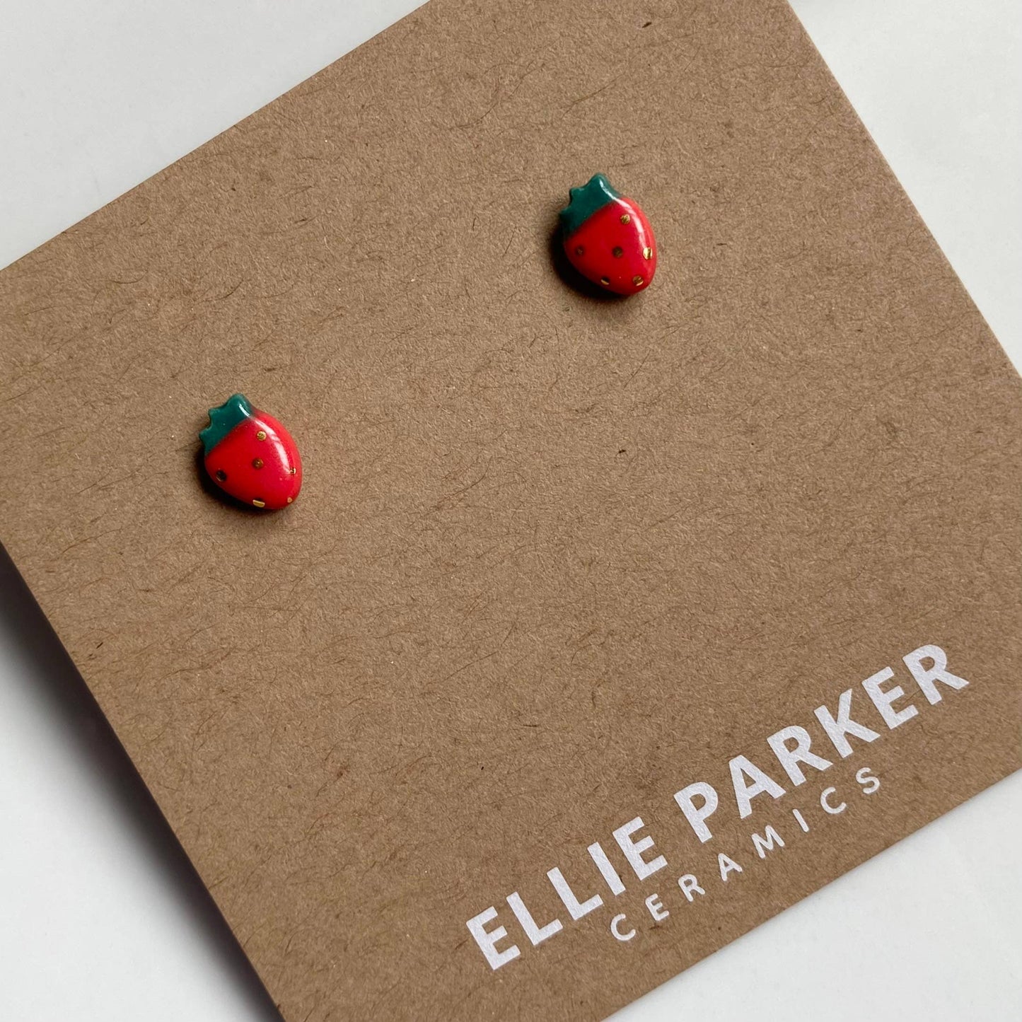Boucles Strawberry - Ellie Parker Ceramics
