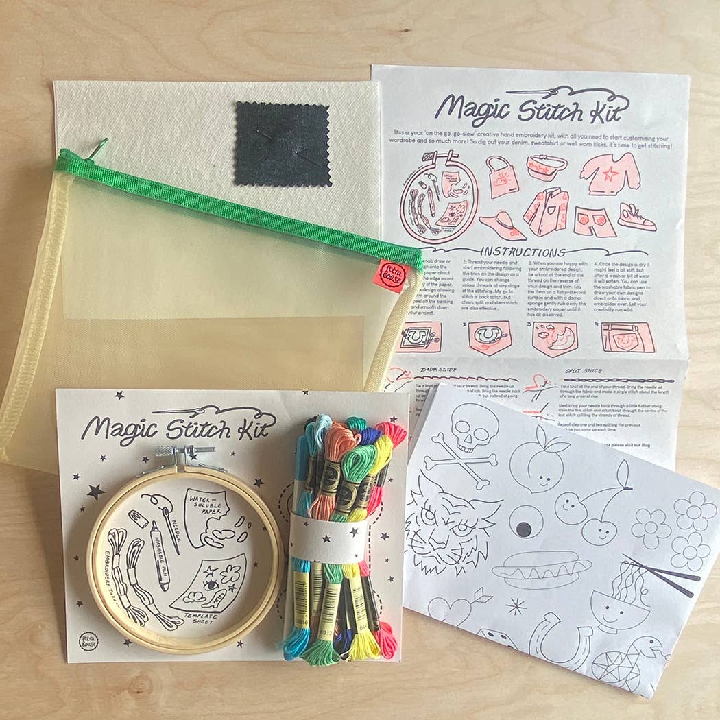 Kit de broderie Magic Stitch - Petra Boase Ltd