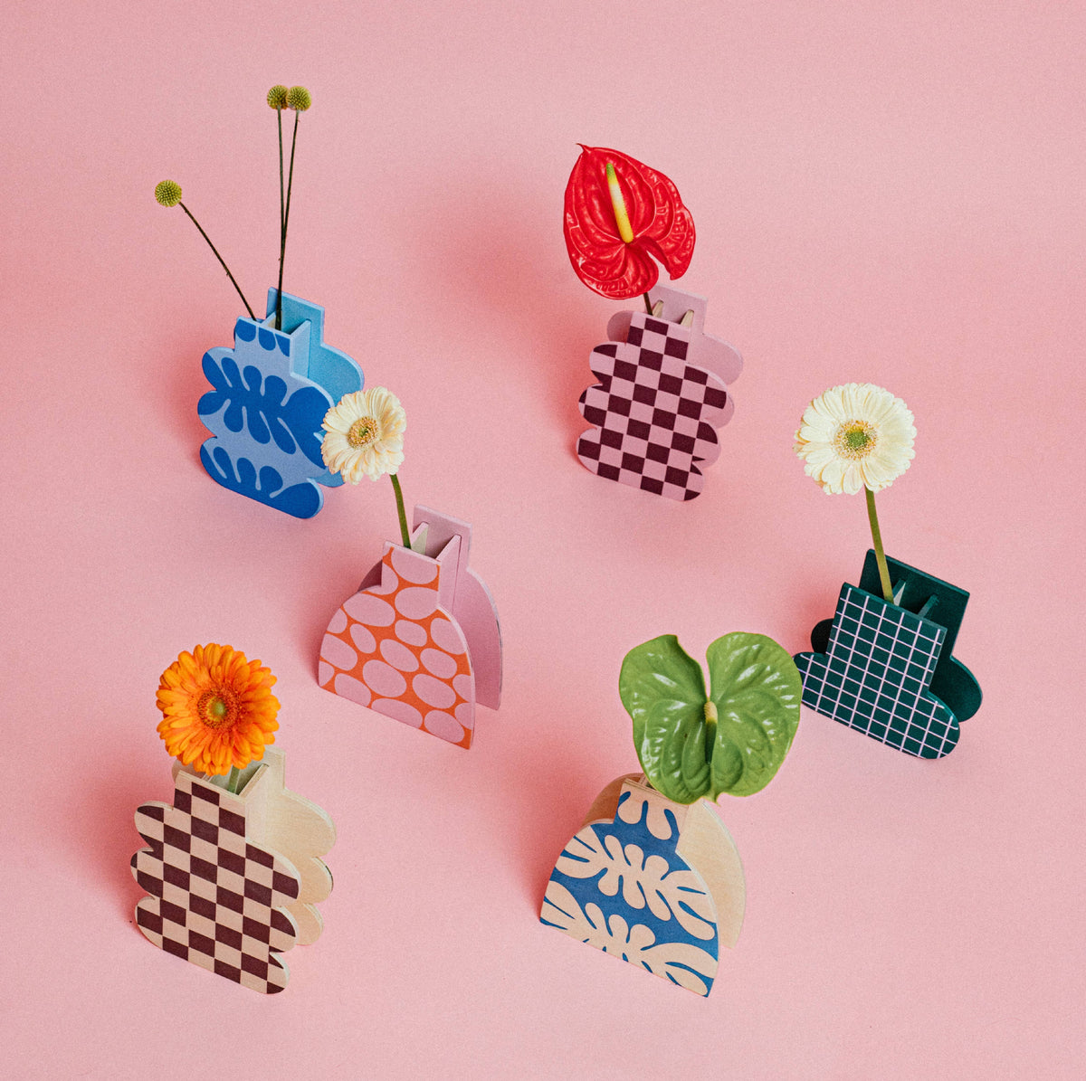Vase PINK STONES - milin