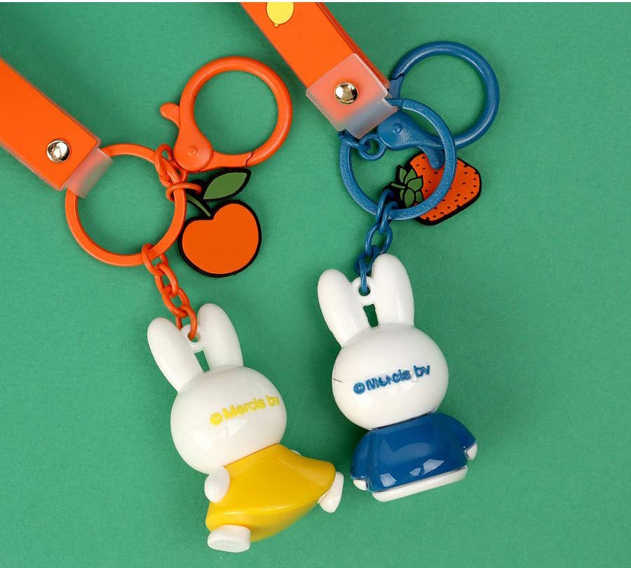 Porte-clés Miffy Collection Fruits keychain – K-Wonderland