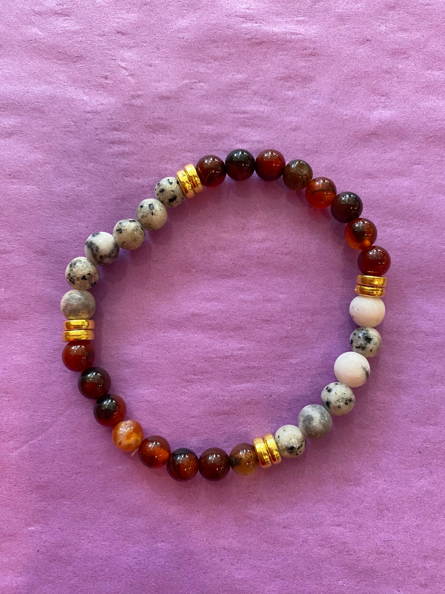 Bracelets assortis "pierres" - Ismerie Collection Automne