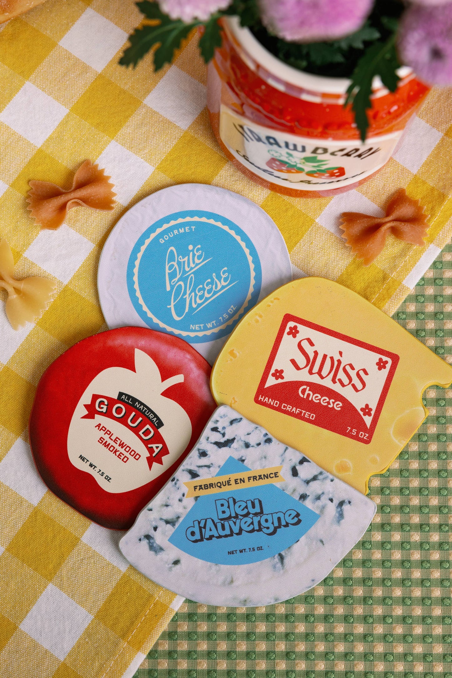 Sous verres ''Cheese'' Coaster set - Ban.do